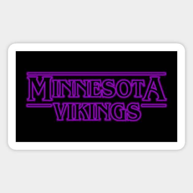 Stranger Vikings Magnet by CASH Clothing